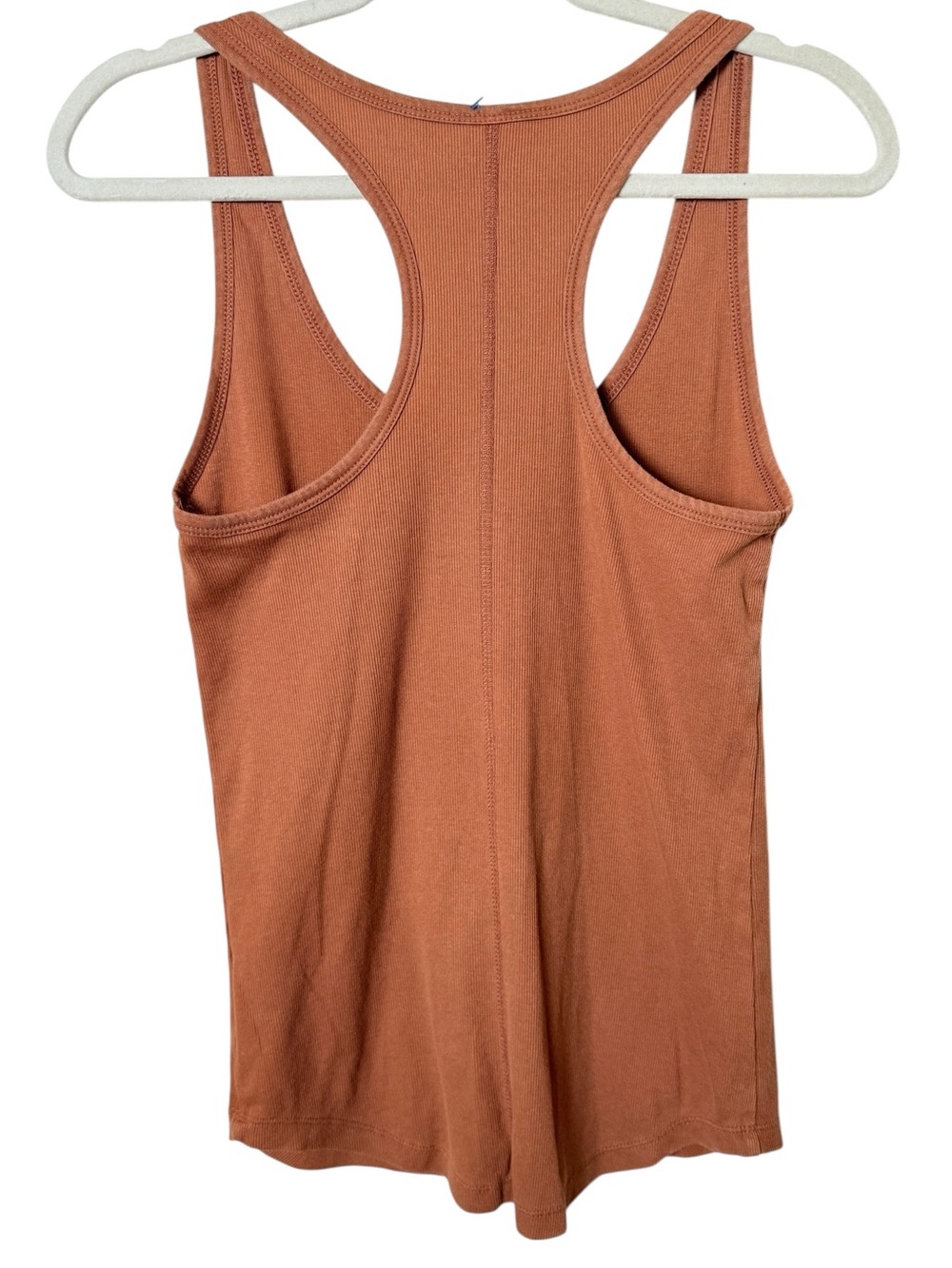 Universal Thread Medium Brown Ribbed Racerback Tank - Picture 3 of 4